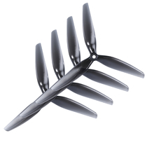 HQ Prop 7X4X3 -PC-POPO Three-Blade Propeller FPV Crossover Aircraft Forward and Reverse Propellers High Efficiency Blast Resistant