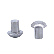 Aluminum solid rivets Flat head Solid aluminum rivets Flat head Semi-round head aluminum rivets Hand rivets