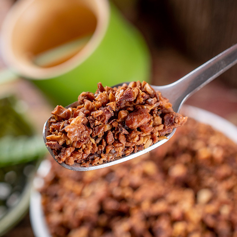 New authentic wild pecan kernels Zhejiang Linan small walnuts crushed kernels snack nuts fried goods 2 cans