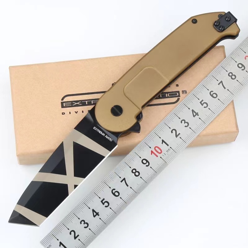 Outdoor Folding Knives with carry-on knives Body Folding Knives Wilderness for high hardness Military knives Field small knives portable water fruit knife