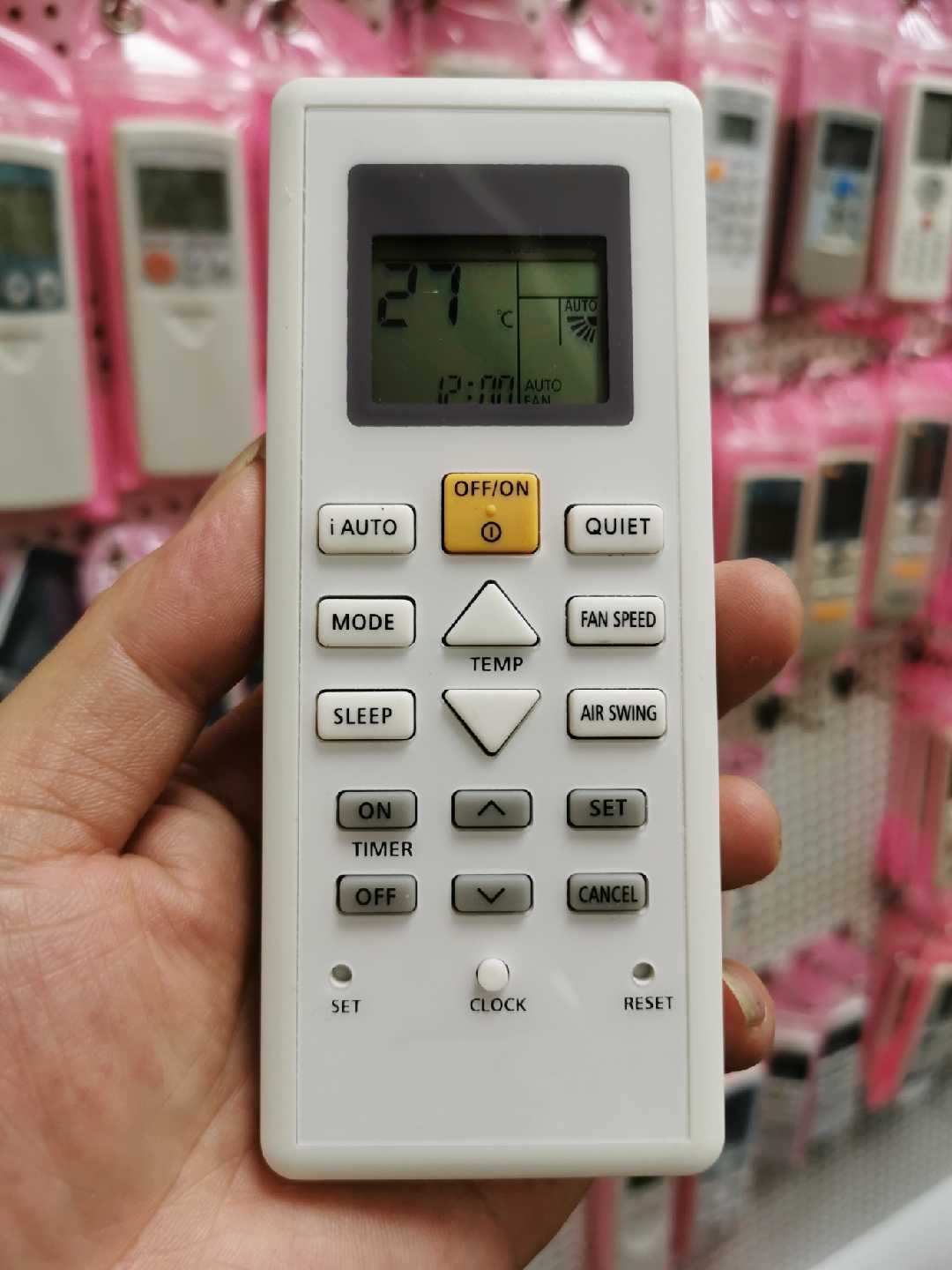 English version New Panasonic air conditioning remote control air-conditioning remote control model A75C04239