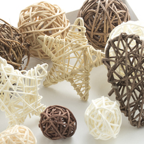 Photograph Props Pendulum piece Ornament Suit Small Fresh Fields Garden Wind Retro Woven Vines Photography Background Matching