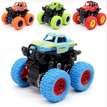 Inertial four-wheel drive off-road vehicle childrens boy model car Anti-drop toy car 2-3-4-5-year-old baby car