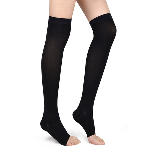 Варикозное мосические носки Медицинские женщины и мужчины второго уровня леггинсов Эластичные медицинские носки -тип анти -бромбоз мышечные ноги брюки