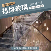 Customized multiple patterns of tempered hot-melt glass can be used for background walls partitions countertops counters etc. Factory-directed