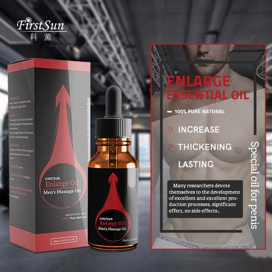 Cross-border spot Firstsun men's massage essential oil for thick and long private parts energy massage to enhance endurance
