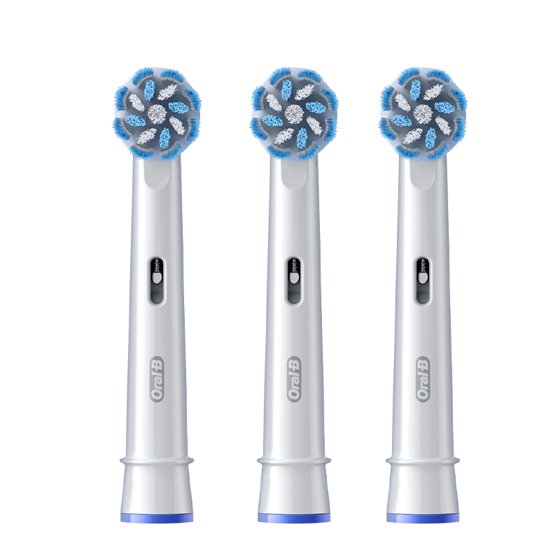 Oral-B Electric Toothbrush Head Eb60-4, Soft Fine Bristles, Round Eb17 Upgraded to Eb50 Brush Head, Compatible with Braun Genuine Products Oral-B Electric Toothbrush Head Eb60-4, Soft Fine Bristles, Round Eb17 Upgraded to Eb50 Brush Head, Compatible with Braun Genuine Products