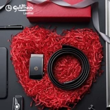 Ремень, автоматические кожаные штаны, подарочная коробка, упаковка, из натуральной кожи