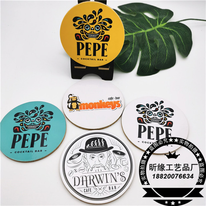 Cup Mats Customised Advertising Gift Midenity Plate Table Cushion Ceramic Cork Cup Cushion Customised