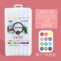 Маркер, 12 цветов