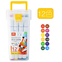 Вместительный и большой маркер, 12 цветов