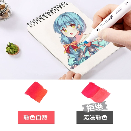 Двусторонний маркер, комплект для школьников, детская ручка-роллер, цветные карандаши, акварель, мелки, 12 цветов, 24 цветов, 36 цветов, 48 цветов, ручная роспись, 60 цветов