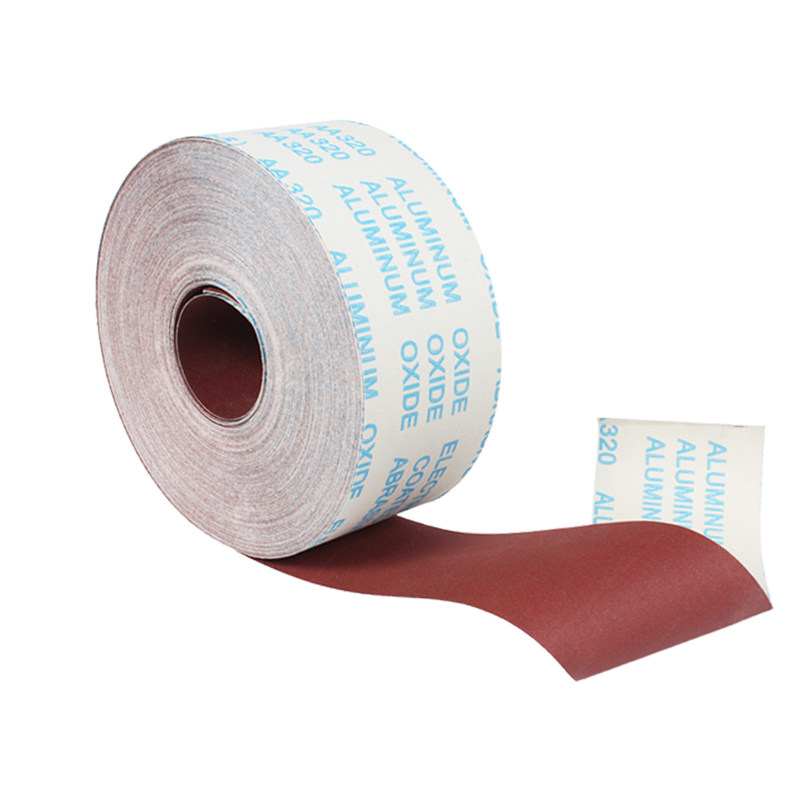 6inch Sandpaper 15cm Abrasive Sandpaper for Woodworking Polishing Sanding Cloth Roll Jb-5 Wood Hand-Tearable Soft Cloth Sandpaper Belt