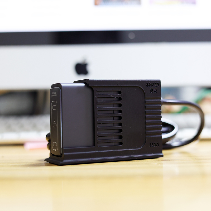 Anker Anker 150W 747 Charger Creative Base Changed to Vertical Desktop Charging Station (Recluding Charging Head)