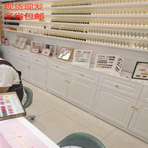 Nail Polish floor cabinet short storage cabinet storage locker Nail Polish glue storage cabinet by wall cabinet side cabinet nail shop floor cabinet