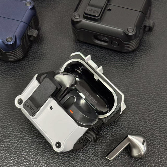 Mecha Galaxy Buds3Pro earphone case anti-fall lock suitable for Samsung Galaxy Buds 3 Pro protective cover Buds3 protective case simple soft case