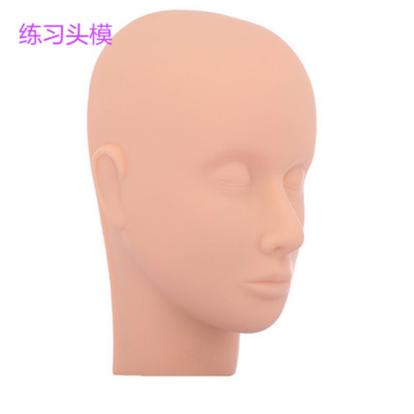 Thực hành Ghép bộ lông mi Người mới bắt đầu Làm đẹp Trình huấn luyện Lông mi Đào tạo Mô hình đầu giả Công cụ cơ bản Tập thực hành - Lông mi giả keo dán mí