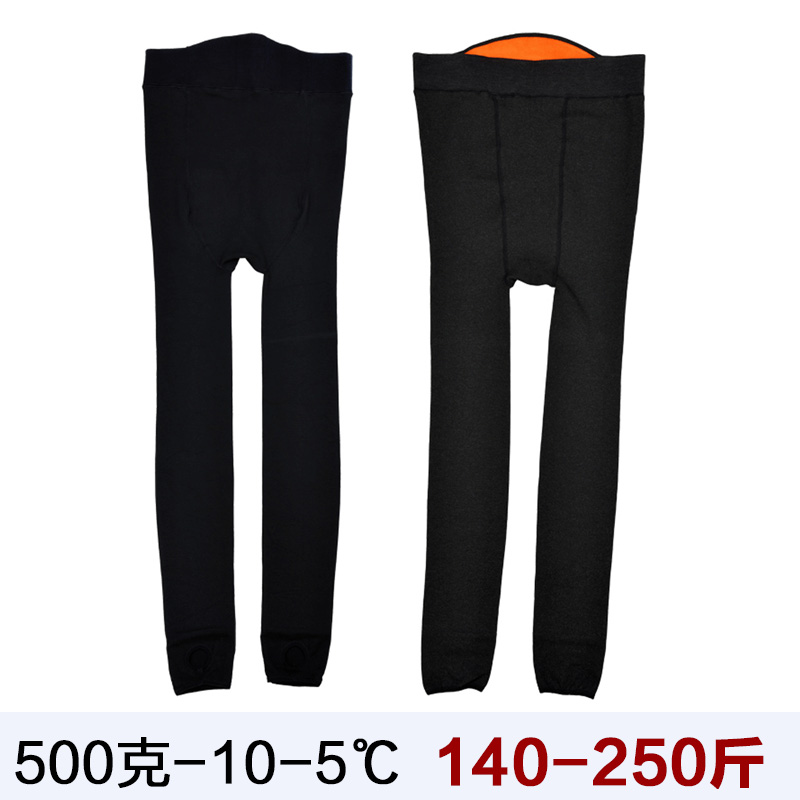 Heating in the heat of the pants with high waist and thicker cashmere comb trousers add weight and weight mm 200 pounds