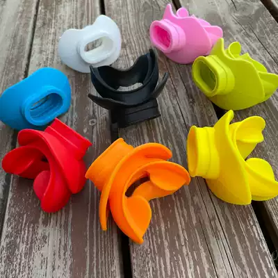 Diving suction straw mouth bite secondary head mouth bite suction device scuba diving regulator bite Air Bubble