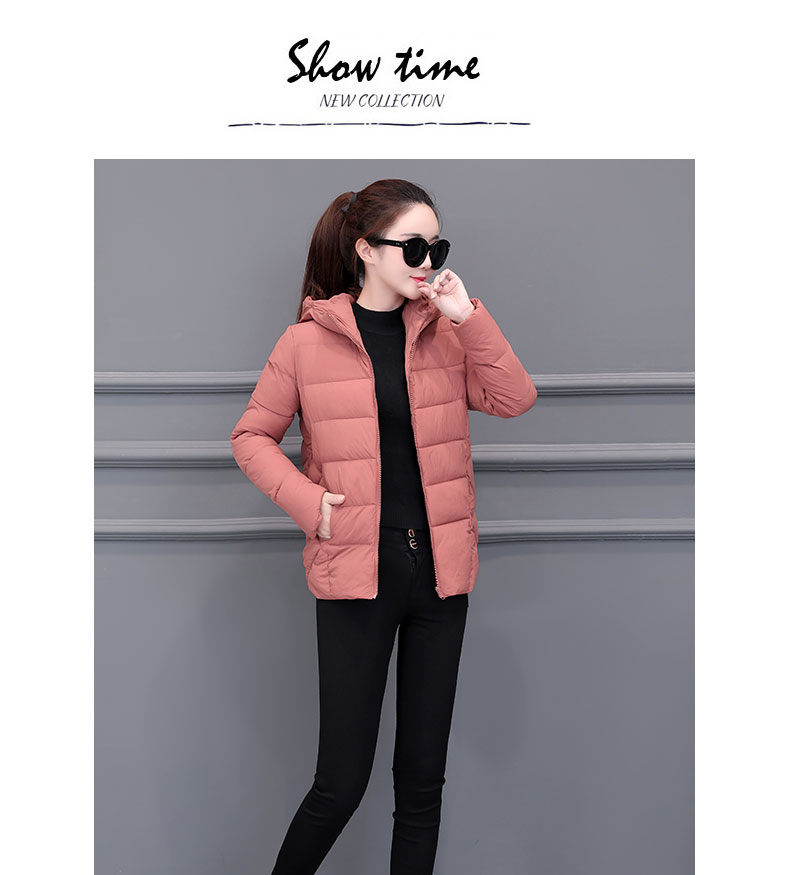 Quần áo cotton chống mùa nữ áo khoác cotton ngắn nữ 2018 phiên bản mới của Hàn Quốc quần áo học sinh quần áo cotton rộng rãi áo khoác nữ mùa đông áo măng tô nữ