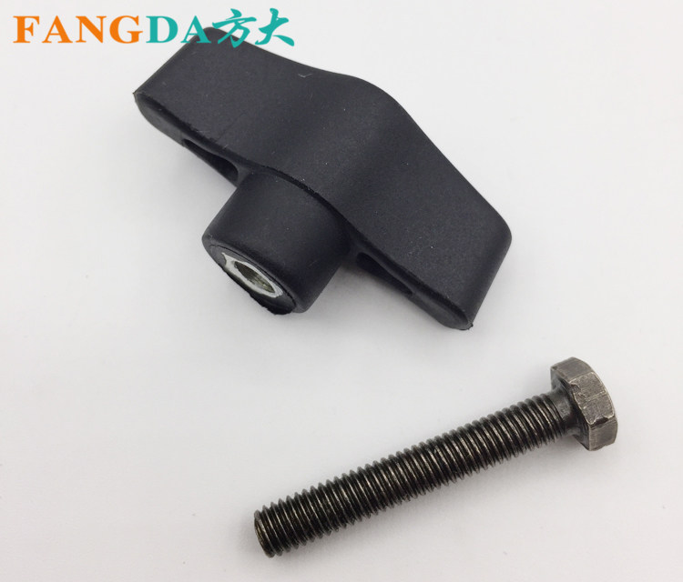 Square atmosphere mat lamp hanger maintenance accessories 4 8mm lamp frame screws screw crowbar plus knob aluminum alloy lamp holder iron frame