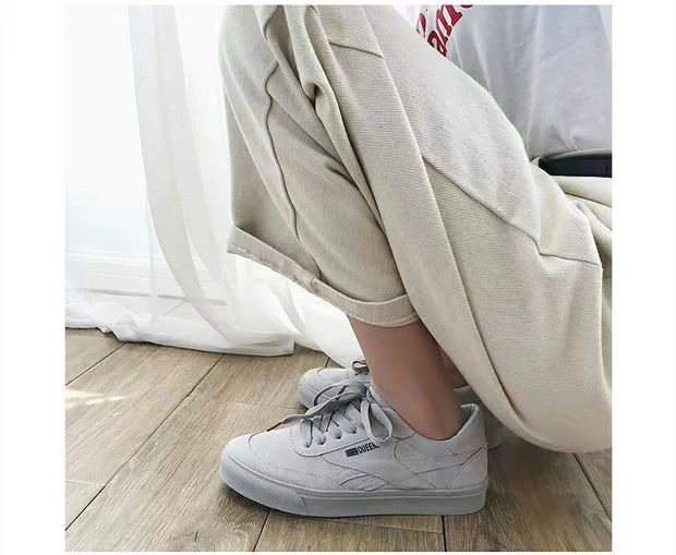 Giày vải nữ mùa hè 2018 mới Harajuku ulzzang sinh viên hoang dã Phiên bản Hàn Quốc của giày retro gió Hồng Kông