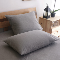 Water washing cotton cotton pillow case single pair of Pat 2 cotton large pillow case single pillow
