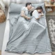 Đi qua túi ngủ bẩn di Khách sạn du lịch đan du lịch bông đơn hoặc kép chống bẩn vải quilt - Túi ngủ túi ngủ giá rẻ