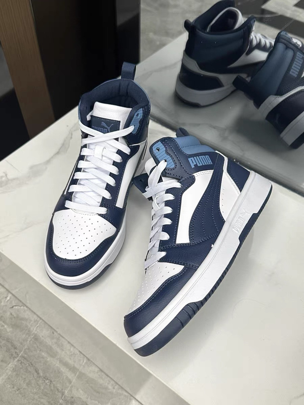 Puma Autumn and Winter Retro Basketball Style Casual Sports Shoes for Men and Women, High-Top Sneakers 392326 Puma Autumn and Winter Retro Basketball Style Casual Sports Shoes for Men and Women, High-Top Sneakers 392326
