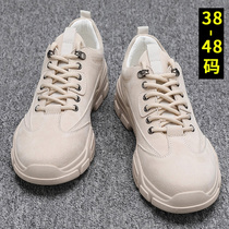 2021 New Winter Special size mens shoes sports leisure shoes mens trendy shoes plus velvet low-top Martin boots warm