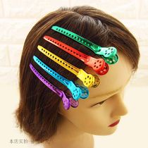 Makeup Artist Beauty Hair Hand Push Wave Color Duckbill Clip Styled Cramming Partition Clip Positioning Clip Positioning Clip Edge Clip