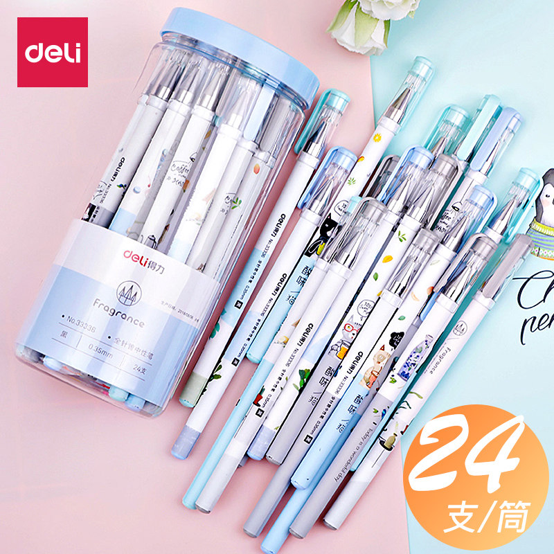 Able Neutrality Pen 0 35mm Signature Pen In Pen Pen Students Use Stationery Items Black Water-based Pen Black Mid Pen