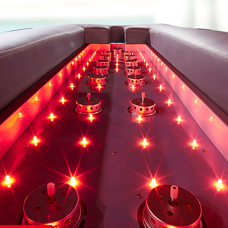 Smokeless moxibustion bed whole body moxibustion traditional Chinese medicine fumigation bed beauty salon special cherry blossom jelly aster soup throwing hydrangea