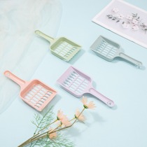 Cat litter shovel large cat litter basin tofu sand bentonite shovel cat litter artifact long handle cat poop shovel fine hole cat sand shovel