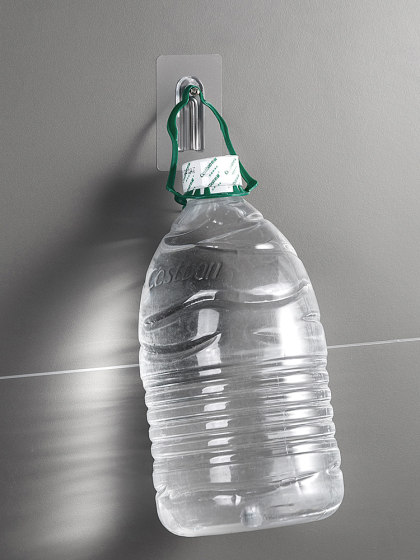 无痕螺丝贴家用免打孔强力自粘挂钩可调节相框固定器双螺丝粘胶贴