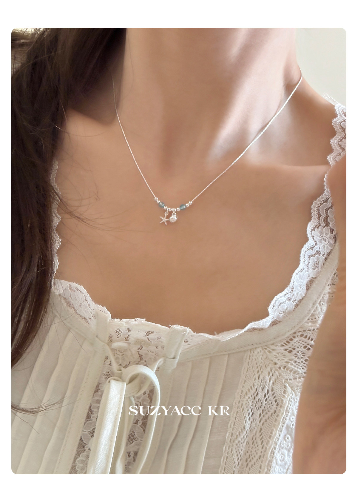 Серебряное ожерелье None Suzyacc Kr 2025