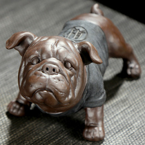 Zhongsmith puppy tea pet piece purple sand boutique tea table tea playing with accessories accessories for dog tea play