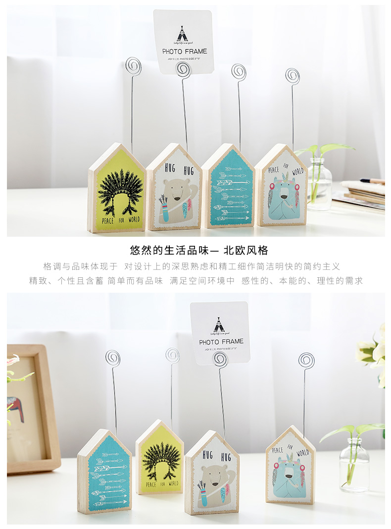 Mỹ thư mục tin nhắn dễ thương ghi chú clip sáng tạo phim hoạt hình nhà khách sạn trang trí văn phòng ảnh clip trang trí tiệm đồ dcor