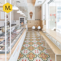 Late Last Home French Art Little Flower brick retro dining room Kitchen Tiles Floral Pieces Parquet Toilet Bathroom Floor Tiles