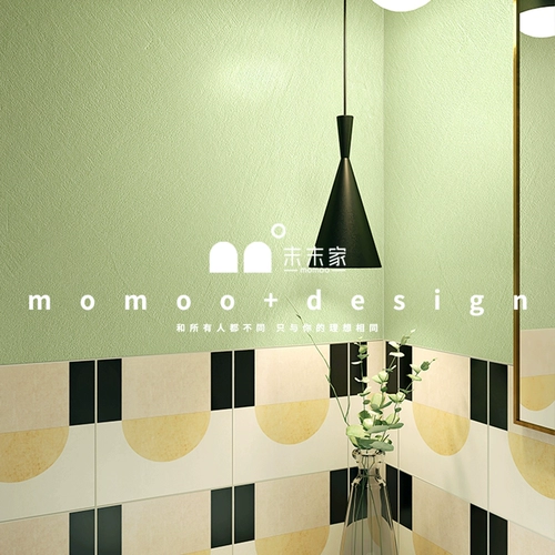 Последняя семейная тихая цементная плитка из ванной комнаты ретро -масла зеленый кухня ванная комната ванная комната напольная плитка туалетная настенная плитка