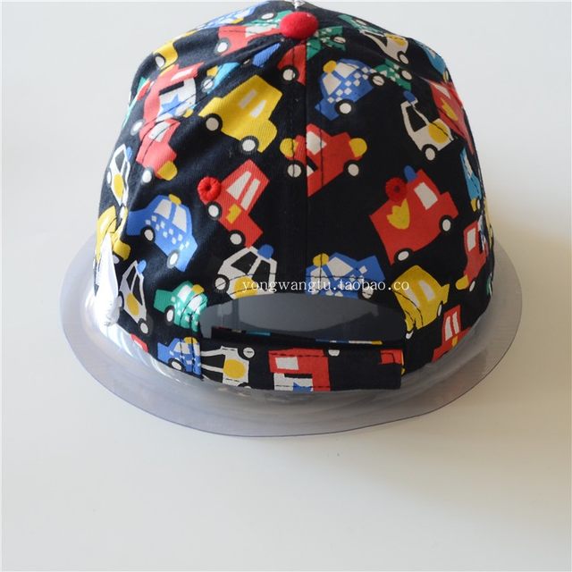 Baby cute sunshade hat boy car baseball cap spring summer autumn infant children sunscreen pure cotton cap