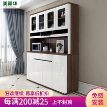 Piano paint sideboard porch cabinet modern simple tea cabinet multifunctional wine cabinet restaurant cupboard lockers