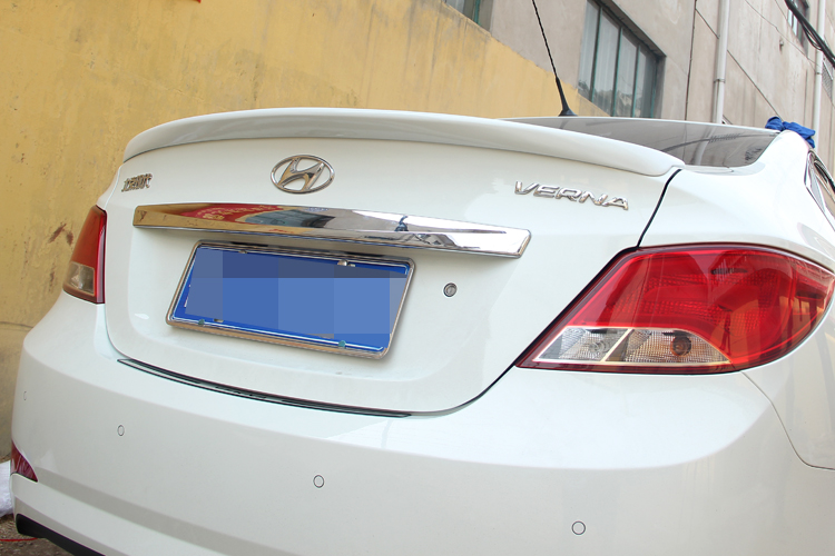 10-14 Đuôi xe mui trần Hyundai Rena Cánh đuôi sơn cánh miễn phí ABS sửa đổi đặc biệt - Sopida trên cánh gió oto