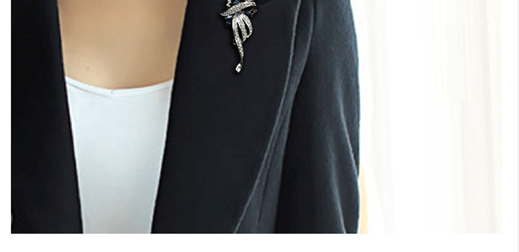 Broche femme en cristal autrichien - Ref 1178504 Image 21