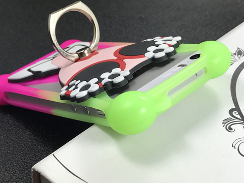 Tăng dày của làn sóng mới của thương hiệu nhẫn nữ thần khung silicone phổ bộ điện thoại di động phổ biến thương hiệu nổi tiếng điện thoại silicone vỏ - Phụ kiện điện thoại di động ốp lưng realme 7
