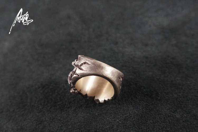 Bague mixte en Argenterie - Ref 3087111 Image 14