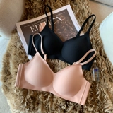 Латексный бюстгальтер без косточек, нижнее белье, бюстгальтер пуш-ап, тонкий бюстгалтер, топ без лямок