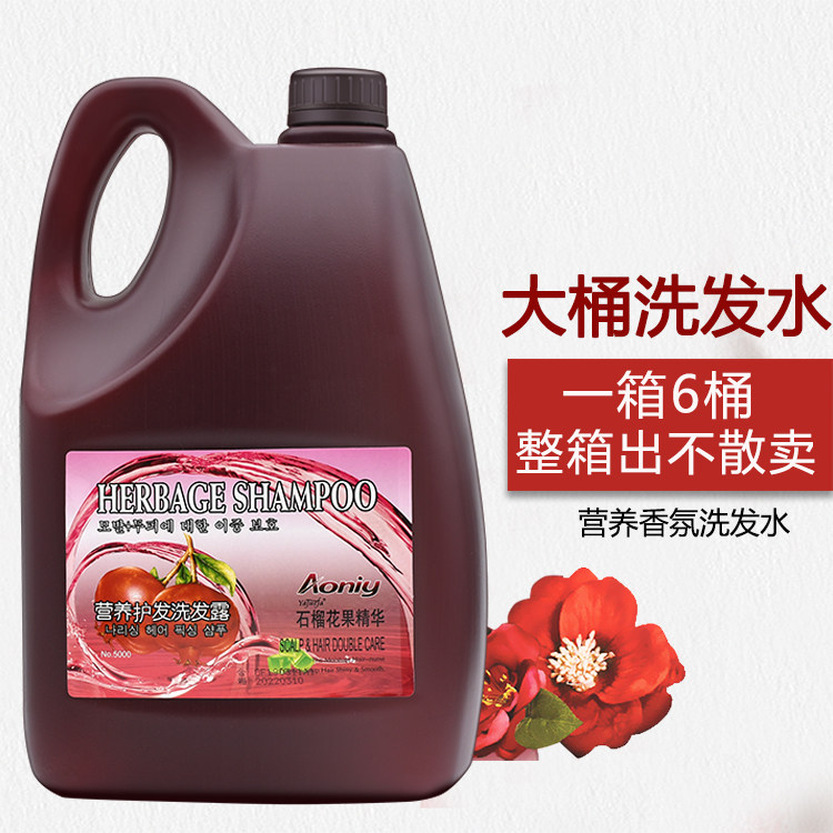 Hairdressing Shop Supplies Hair Salon Hairdressshop Special Non 5 kg large barrel shampoo Shampoo Vegan Professional Big Bottle Wash