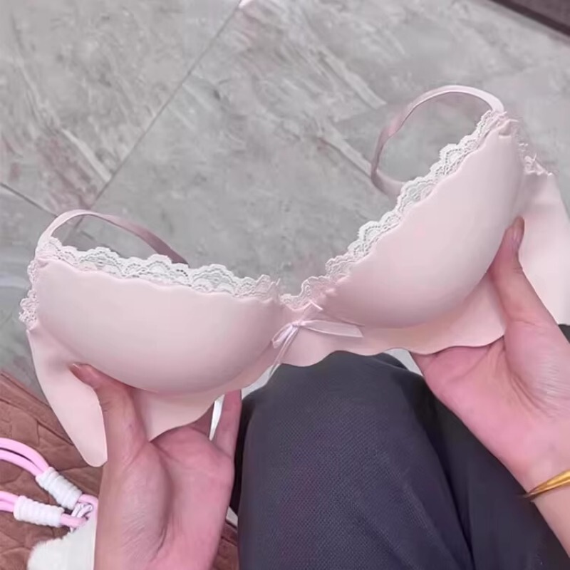 Wire-Free Seamless Underwear for Women with Small Busts, Push-Up Bra, Thickened Bra Specifically for Flat Chests, Enhances and Lifts the Bust, Sexy Bra Wire-Free Seamless Underwear for Women with Small Busts, Push-Up Bra, Thickened Bra Specifically for Flat Chests, Enhances and Lifts the Bust, Sexy Bra