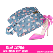 Shoes cashier bag Shoes Bag Shoes Case Dust Bag Shoe Cover Zipped Bag Travel Waterproof Portable Printed Cashier Bag